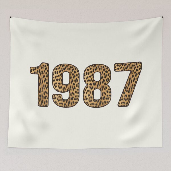 Item preview, 1987 Birth Year Leopard Print designed and sold by Jeallan Designs.