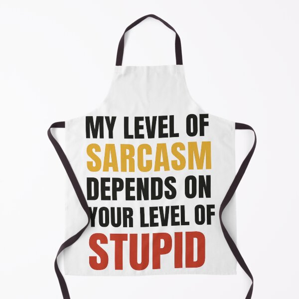 Item preview, My Level of Sarcasm – Funny Quote T-Shirt designed and sold by SavageTeamArt.