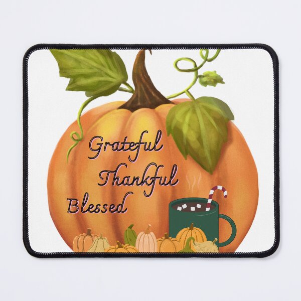 Item preview, Cozy Pumpkin and Cocoa Thanksgiving Art designed and sold by GreenPeony.