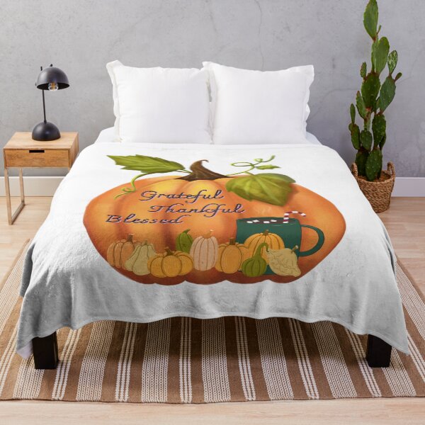 Item preview, Cozy Pumpkin and Cocoa Thanksgiving Art  designed and sold by GreenPeony.