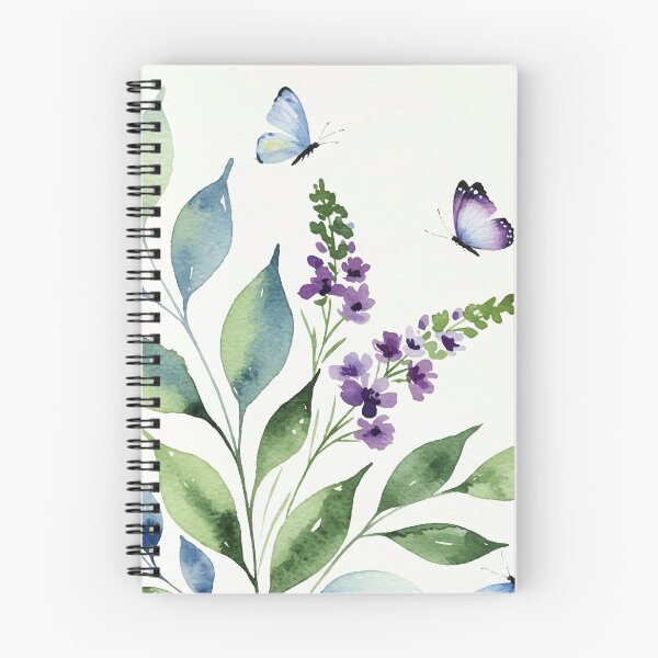 Item preview, Butterflies and plants designed and sold by Design4uStudio.