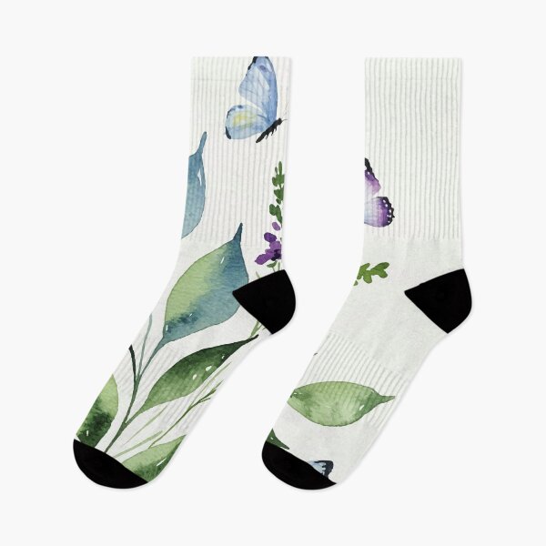 Item preview, Butterflies and plants designed and sold by Design4uStudio.