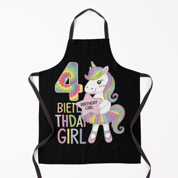 Item preview, 4 Year Old Gifts Unicorn Flossing 4th Birthday Girl Party designed and sold by HuValverdeArt.