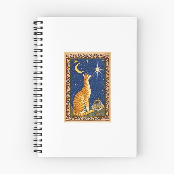 Item preview, Orange Tabby Cat Astrolabe Medieval Art designed and sold by PictorialWhimsy.
