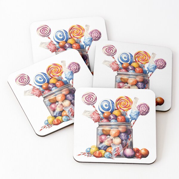 Item preview, Candy Watercolor 10 designed and sold by CharlieDesings.