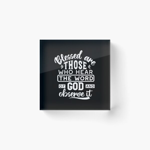 Item preview, Faith and Obedience – Inspirational Scripture Typography Art designed and sold by FlinArt.