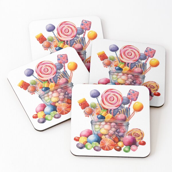 Item preview, Candy Watercolor 11 designed and sold by CharlieDesings.