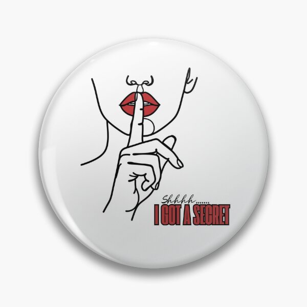 Item preview, "Shhhhh... I Got a Secret" Minimal Line Art Woman – Elegant Feminine Linear Design designed and sold by KJKwasniak.