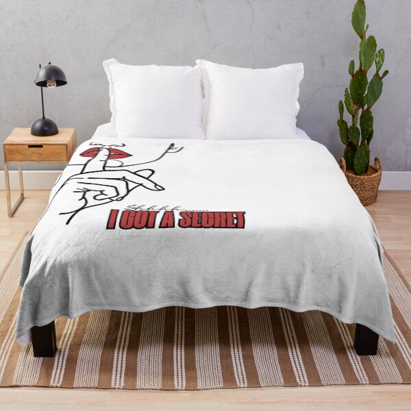 Item preview, "Shhhhh... I Got a Secret" Minimal Line Art Woman – Elegant Feminine Linear Design designed and sold by KJKwasniak.