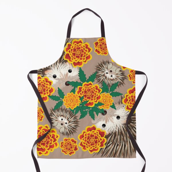 Item preview, Hedgehogs & Marigolds Nougat designed and sold by simplymslori.