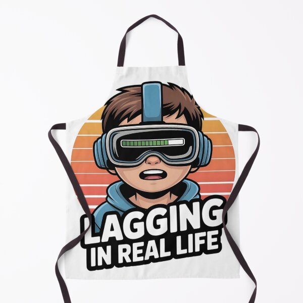 Item preview, Lagging in Real Life – Funny Gamer Meme designed and sold by ShirtHatch.