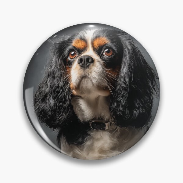 Item preview, Cavalier King Charles Spaniel Portrait designed and sold by PetsArt.