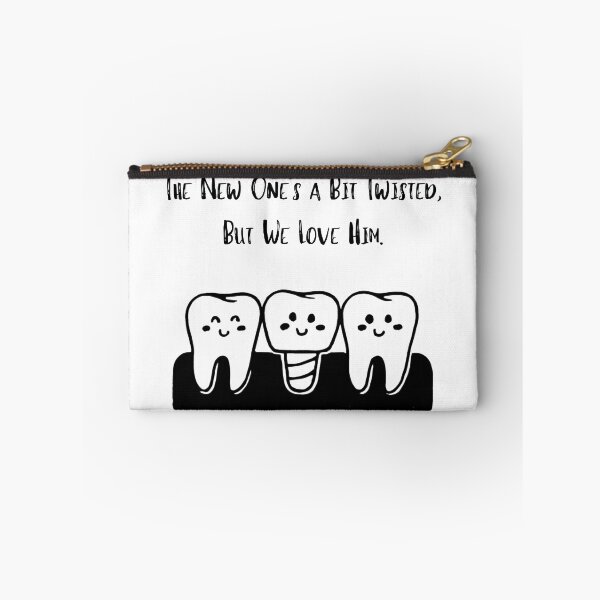 Item preview, Twisted New Tooth - Funny Dental Implant Design designed and sold by adicreate.
