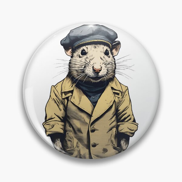 Item preview, Builder Rat in a Beret designed and sold by adicreate.