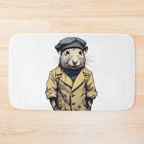 Item preview, Builder Rat in a Beret designed and sold by adicreate.