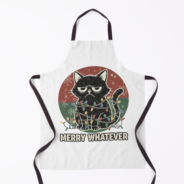 Item preview, "Merry Whatever" Grumpy Cat T-Shirt – Funny Anti-Holiday Christmas Tee for Cat Lovers designed and sold by KJKwasniak.