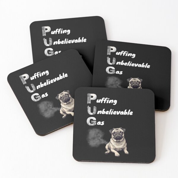 Item preview, PUG – Puffing Unbelievable Gas | Funny Pug  designed and sold by adicreate.
