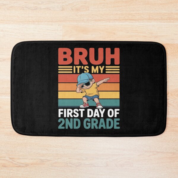 Item preview, Dabbing Boy Bruh It's My First Day Of 2Nd Grade Second Grade designed and sold by JulienAureo.