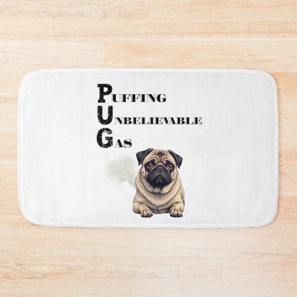 Item preview, PUG – Puffing Unbelievable Gas | Funny Pug  designed and sold by adicreate.