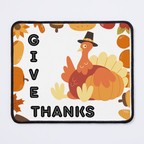 Item preview, Pilgrim Hat Turkey – Thanksgiving Give Thanks designed and sold by GreenPeony.