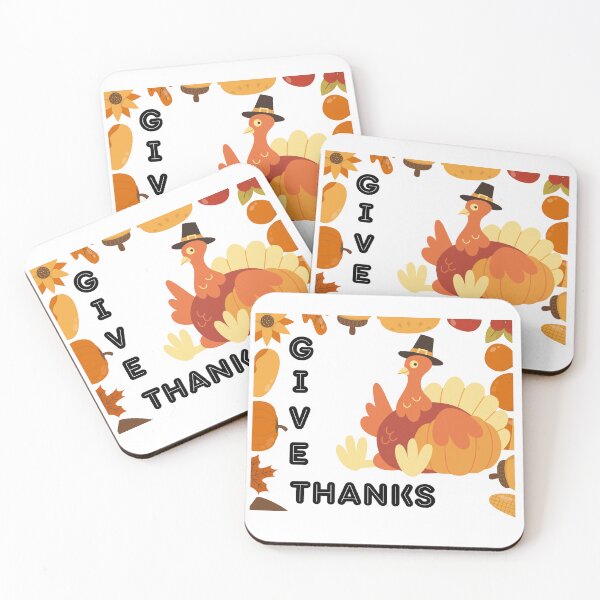 Item preview, Pilgrim Hat Turkey – Thanksgiving Give Thanks designed and sold by GreenPeony.