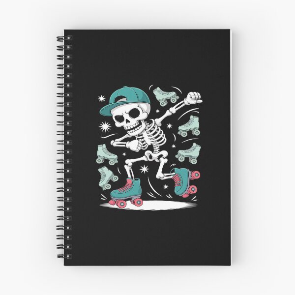 Item preview, Dabbing Dab Skeleton Roller Blades Skating Blades Fun designed and sold by JulienAureo.