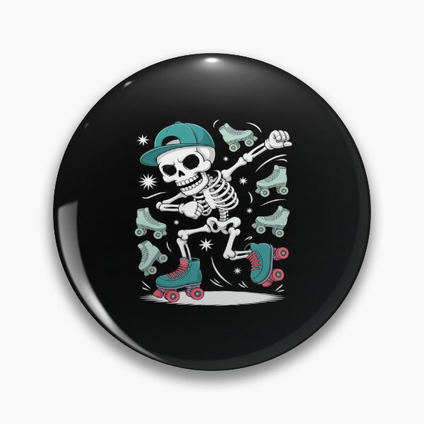 Item preview, Dabbing Dab Skeleton Roller Blades Skating Blades Fun designed and sold by JulienAureo.