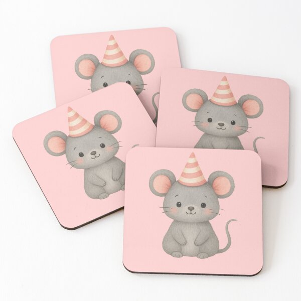 Item preview, Cute Birthday Mouse designed and sold by adicreate.
