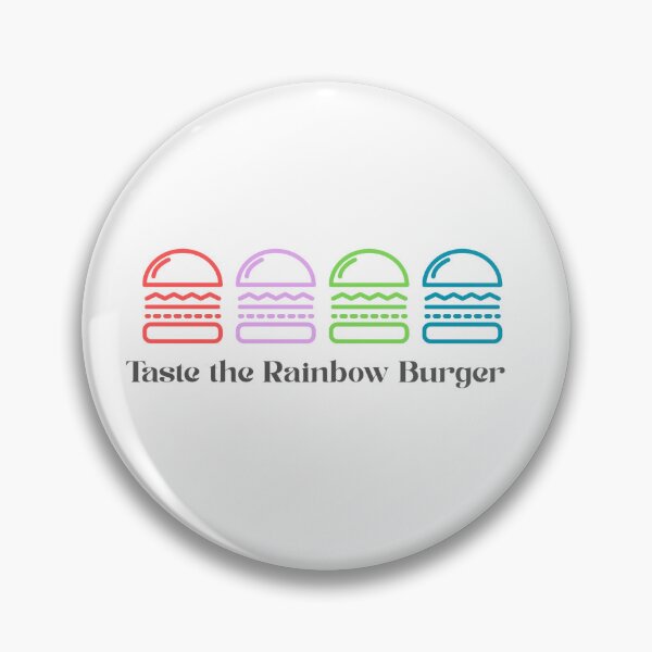 Item preview, Rainbow Burger Lineup designed and sold by Food&Travel.