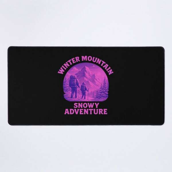 Item preview, A fabulously snowy adventure through the winter mountains designed and sold by e-camelleone.