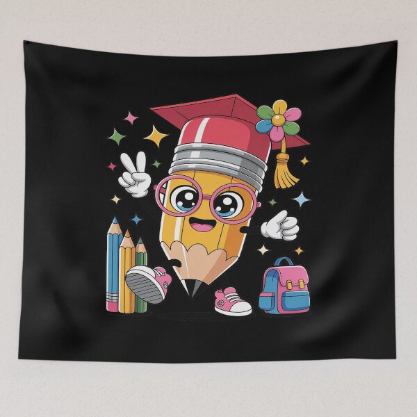 Item preview, Dabbing Pencil Dancing Back to School Students Girls designed and sold by JulienAureo.