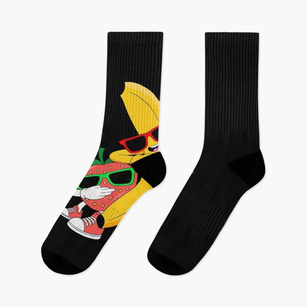 Item preview, Dabbing Yellow Banana & Strawberry Fruit Dab Dancing designed and sold by JulienAureo.