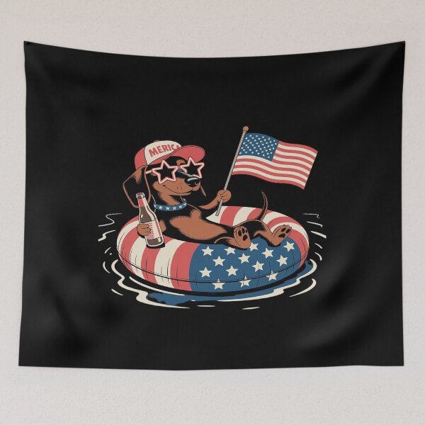 Item preview, Dachshund 4th Of July Funny 4th of July Dog Lover designed and sold by JulienAureo.