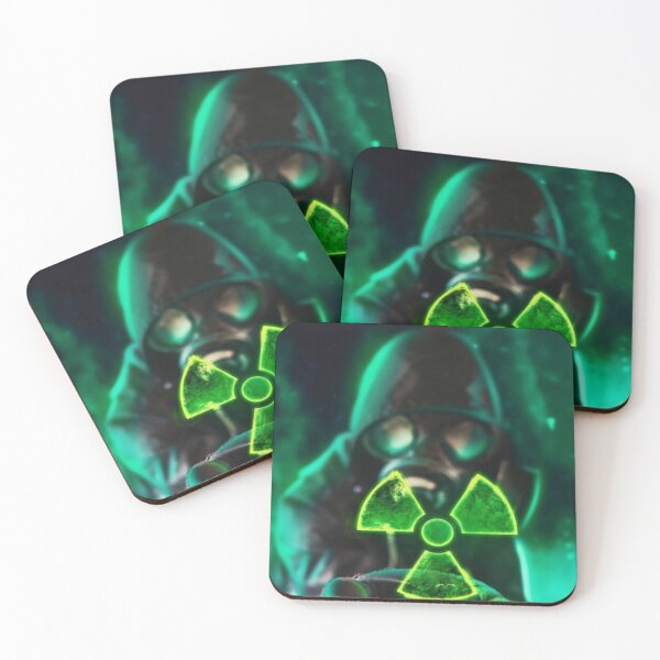 Item preview, Gas Mask Operator – Radioactive Hologram Design designed and sold by BestDetailer.
