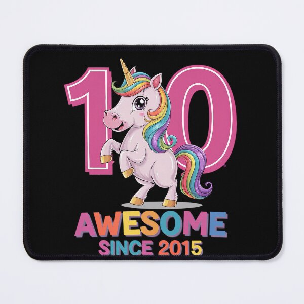 Item preview, 10 Years Old Unicorn Flossing 10th Birthday Girl designed and sold by GGrizeldaRivas.