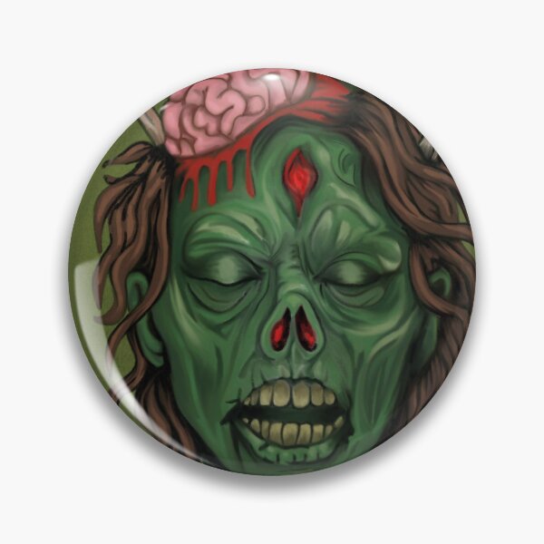 Item preview, Decay of Serenity – Gothic Zombie Portrait horror goth art designed and sold by DzurDesigns .