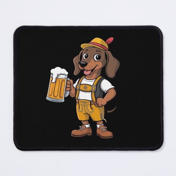 Item preview, Dachshund German Clothing Oktoberfest Lederhosen Men's Cheers designed and sold by JulienAureo.