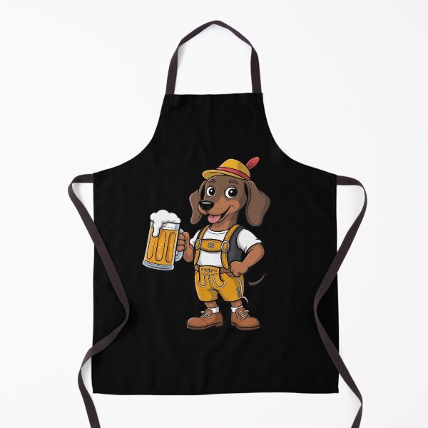 Item preview, Dachshund German Clothing Oktoberfest Lederhosen Men's Cheers designed and sold by JulienAureo.
