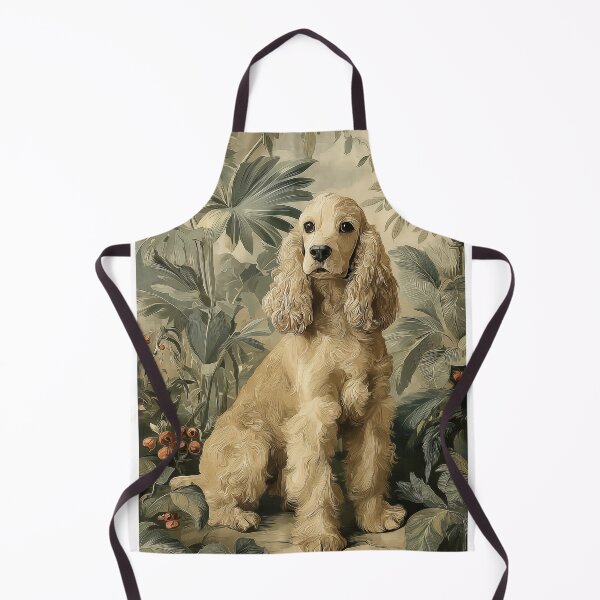 Item preview, Cocker Spaniel in Tropical Setting designed and sold by PetsArt.