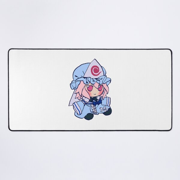 Item preview, Mudwizard Draws Blue Pastel Yuyuko Saigyouji Fumo Plush Touhou Memes designed and sold by sailorjessiArt.