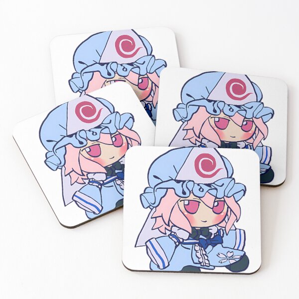 Item preview, Mudwizard Draws Blue Pastel Yuyuko Saigyouji Fumo Plush  Touhou Memes designed and sold by sailorjessiArt.