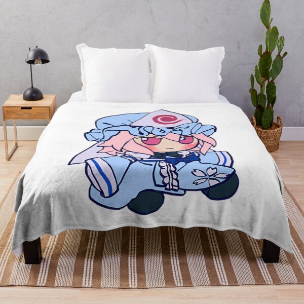 Item preview, Mudwizard Draws Blue Pastel Yuyuko Saigyouji Fumo Plush  Touhou Memes designed and sold by sailorjessiArt.
