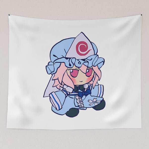 Item preview, Mudwizard Draws Blue Pastel Yuyuko Saigyouji Fumo Plush  Touhou Memes designed and sold by sailorjessiArt.