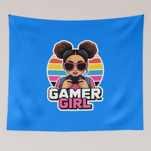 Item preview, Afro Puffs Gamer Girl designed and sold by SteezeeStore.