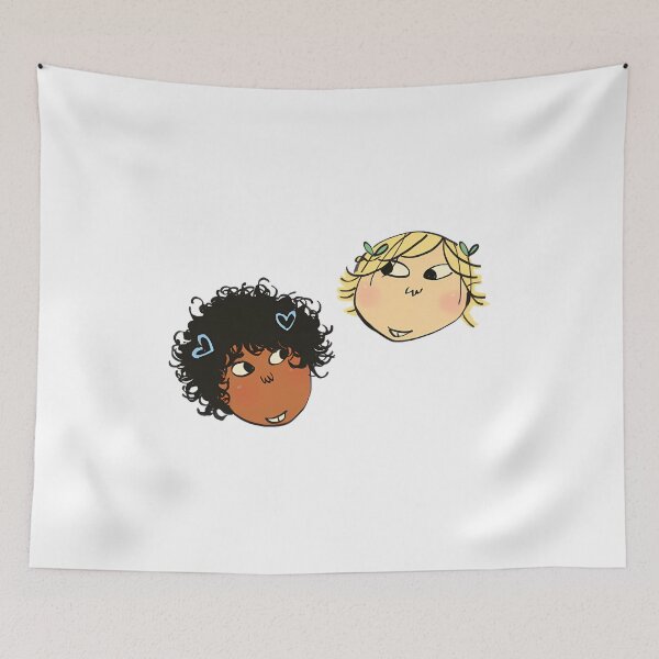 Item preview, Mudwizard Draws Lotta And Lola  Charlie And Lola Cartoon  designed and sold by PickFairyArt.