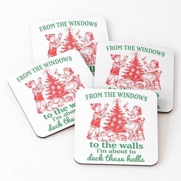 Item preview, From The Windows To The Walls Iâ€™M About To Deck These Halls designed and sold by JUSchallerArt.