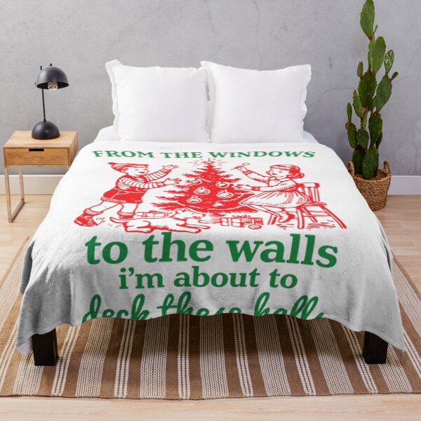 Item preview, From The Windows To The Walls Iâ€™M About To Deck These Halls designed and sold by JUSchallerArt.