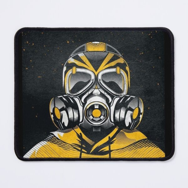 Item preview, Gas Mask Hoodie – Radioactive Warning Design designed and sold by BestDetailer.