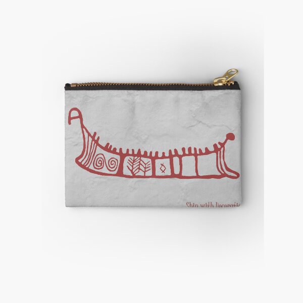 Item preview, Poster with prehistoric rock carving – Ship  designed and sold by Postertale.