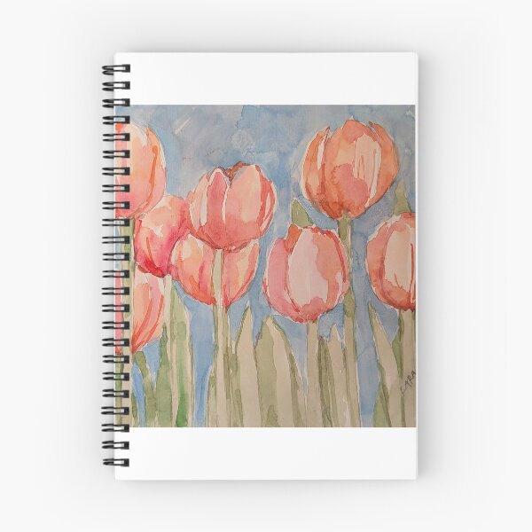 Item preview, Watercolor Tulips designed and sold by Kara Draws.